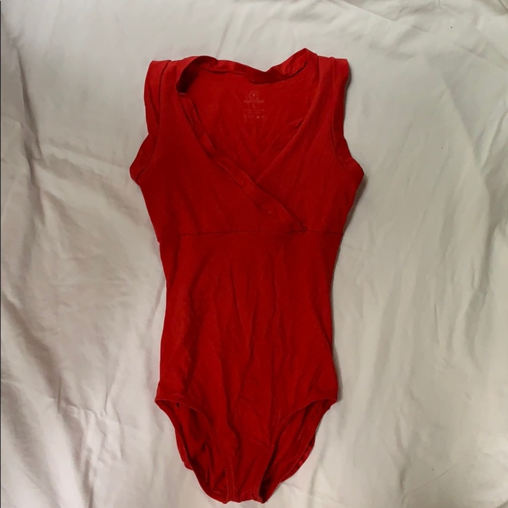 Eurotard red leotard